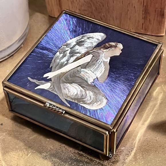 Via Vermont trinket box- Warm Greetings From The Heart 1993 - Picture 4 of 10